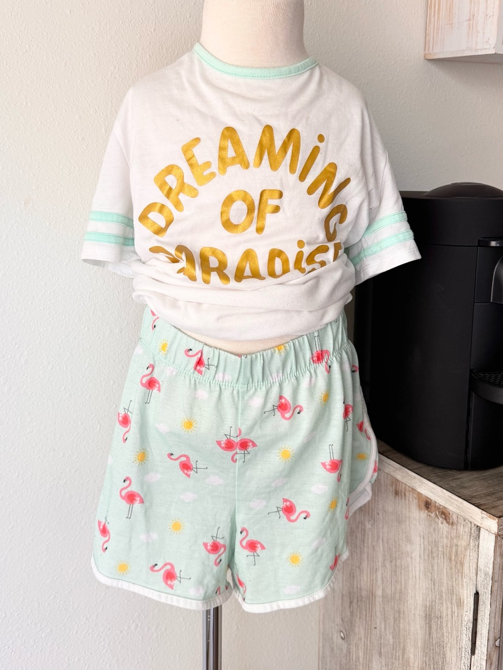 Cat & Jack Flamingo Pajama Set